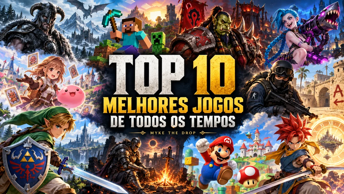 Top 10 melhores jogos de todos os tempos
