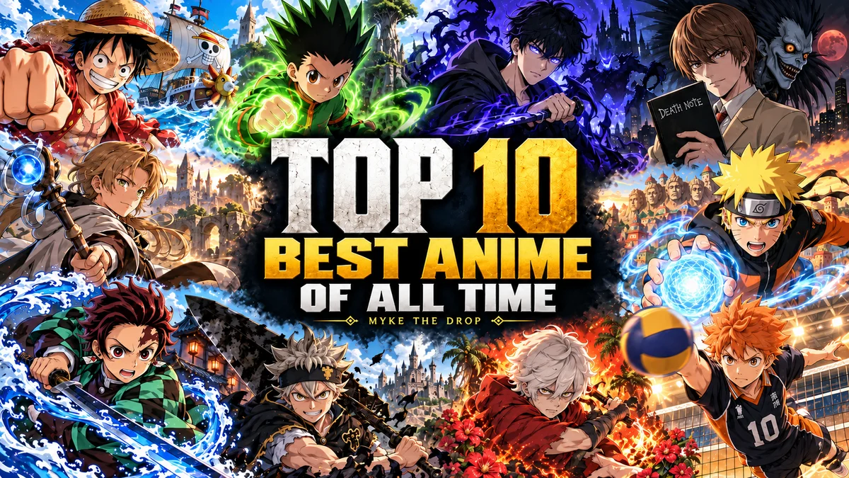 Top 10 best anime of all time