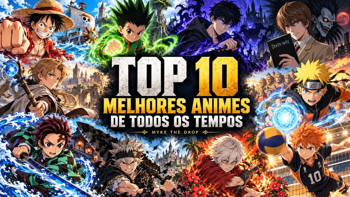 Top 10 melhores animes de todos os tempos